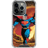 DC Comics Superman Action Pose Art By Jim Lee iPhone 14 Pro Clear Case
